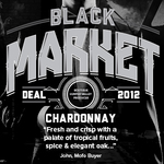 Vinomofo BLACK MARKET Chardonnay 2012 Wine $82.80/12 pack + $9 ship $25 credit new user