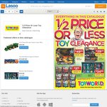 1/2 Price Or Less Toy Clearance @ Toyworld - Starts Tomorrow