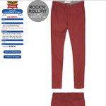 Rivers "Rock N Roll" Fit Chinos $8 Shipped. Maroon