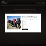Macpac Range 40% off Instore & Online