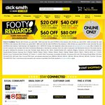 Dick Smith Weekend Sale First 500 Customers Only - $20 OFF ($99-$299 Spend) Also $40/$60/$80