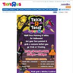 Free Lollies & Face Painting @ Toys ‘R Us [31/10]