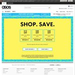 ASOS Save $15 off $100, $30 off $150, $50 off $200 - Includes Sale Items