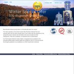 [NSW] 50% off Water Cooler Rentals: $79/year + Bonus 3X15L Spring Water Bottles on 1st Order @ Blue Mountains Spring Water
