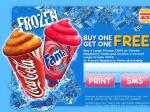Hungry Jacks 2 for 1 Frozen Coke (Queensland Only)