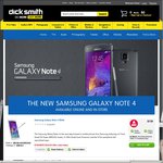 Samsung Galaxy Note 4 ~ $728 Dick Smith Today Only