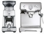 Breville BEP810BSS Duo Espresso Maker $414, Breville BCG600SIL Grinder $114 @ Myer