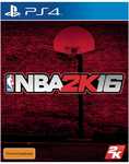 NBA 2K16 PS4 & XBOX ONE $64 (Was $89) @ Big W