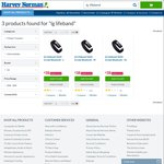 [Harvey Norman] LG Lifeband OLED Screen Bluetooth $39 (Free Store Pick Up) + Delivery