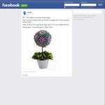 Win a Large Easter Egg Topiary Tree (Worth $175) from Real As