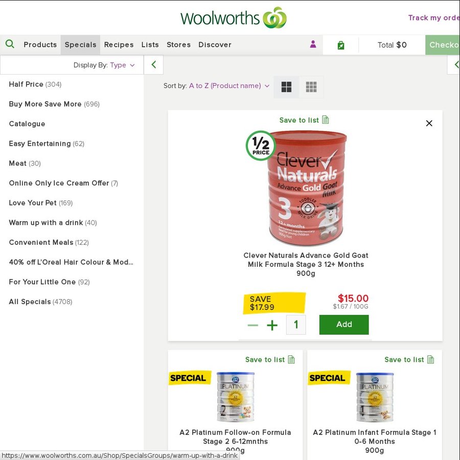 woolworths nan comfort 3