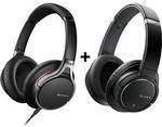 Sony MDR-10R Noise Cancelling Headphones w/ Bonus MDR-ZX770BNB Wireless Noise Cancelling Headphones - $359.96 + $4.95 Post @ JB 