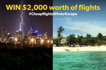 Win $2,000 Worth of Flights from Cheapflights