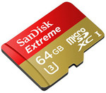 Sandisk Extreme MicroSDXC 90MB/s U3 Memory Card - 64GB - £20.48 (~AU$35.63), 32GB - £12.48 (~AU$21.71) Shipped @ Base.com