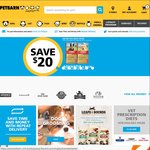 20% off Plus Free Shipping at Petbarn – Online Only