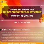 DVDfab Special Deals — 30% off DVDFab Hot Sellers with a 1-Year Free License of a Random Product ($87~ $125)