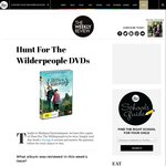 Win 1 of 5 Copies of Hunt for The Wilderpeople on DVD from The Weekly Review (VIC)