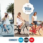 Win a Classique Retro Bike in Blue, Red or Black, Worth $449 from Progear Bicycles