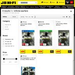 Call of Duty: Infinite Warfare $69 @ JB-Hi-Fi w/ Terminal Bonus Map, Zombies in Spaceland & Hellstorm Personalisation Pack 