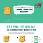 Free Cheese Toast - 21st Jan, 11-4pm @ Sizzler