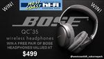 Win a Pair of Bose QC35 Wireless Noise Cancelling Headphones Worth $499 from Tankempire/West Coast Hi-Fi Osborne Park [Facebook]