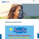 Win a Peppa Pig Party or 1 of 20 Family Passes to The Peppa Pig Movie [Get a Style Cut® at a Just Cuts® Salon to Enter in-Store]