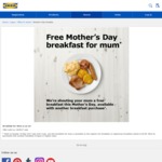 Free Mother's Day Breakfast for Mum with Purchase of Another Breakfast @ IKEA Logan QLD