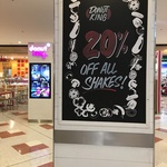 20% off All Shakes @ Donut King (Miranda, NSW)