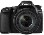 Canon 80D (with EF-S 18-135mm IS USM Lens) ($1699.15) at JB Hi-Fi