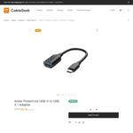 Anker PowerLine USB-C to USB 3.1 Adapter $9.95 Free Shipping at CableGeek