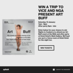Win a DP to Hyper Real at the National Gallery of Australia w/ Travel and Accommodation from VICE/NGA (Naked Tour, 18+)
