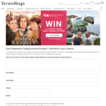 Win a London-Rome Cruise for 2 Worth $11,200 from Strandbags