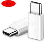 2pcs USB 3.1 Type-C to Micro USB Adapter with OTG Function Delivered US $0.30 | AU $0.39 @ Zapals