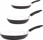 RACO Noir 20cm/26cm/30cm Open Skillet Triple Pack - $54.95 + FREE SHIPPING (was $139.84/RRP $197) @ Cookware Brands