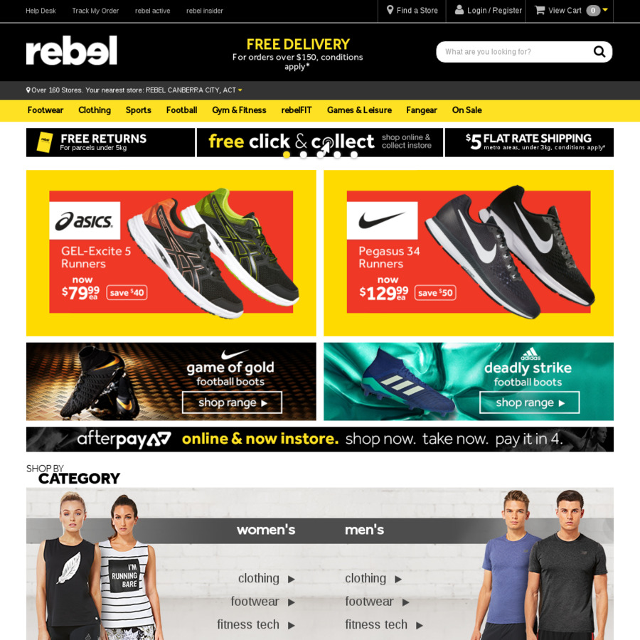 20% off Storewide @ Rebel Sport (Online & In-Store) - OzBargain