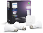 Philips 10W A60 ES Hue Colour Starter Kit $178.99 (Was $278) @ Bunnings