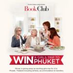 Win a Holiday in Phuket for 4 Worth $8,100 or 1 of 100 DPs to Book Club from Mirvac [ACT/NSW/QLD/VIC]