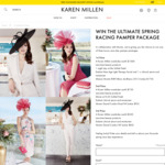 Win 1 of 3 Race Day-Ready Pamper Packages Worth Up to $1,500 from Karen Millen