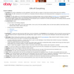 eBay 10% off Everything ($120 Min Spend, Max 2 Transactions)