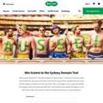 Win a Sydney Domain Test Experience for 2 Worth $2,000 from Specsavers