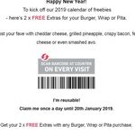 2x Free Extras for Your Burger, Wrap or Pita (Coupon Usable Once A Day) @ Nando's