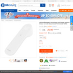 47% off Xiaomi Mijia iHealth Non-Contact LED Display Thermometer - White US $24.99 (~AU $36) Delivered @ GeekBuying