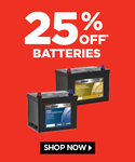 25% off Spare Parts and Batteries @ Repco
