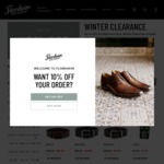 Up to 40% off on Winter Clearance Styles @ Florsheim