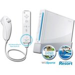 Wii Console - White/Black + Sports Resort for $149