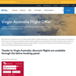 10% off Virgin Domestic Flights & up to 10% off Virgin International Flights for BOQ Customers
