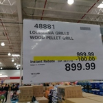 [VIC] Louisiana Grills Lg900 Wood Pellet Smoker Grill $899 @ Costco, Docklands (Membership Required)