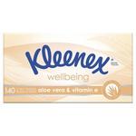 Kleenex Facial Tissues Eucalyptus or Aloe Vera 140 Pack, 3 Ply $1.92 @ Coles