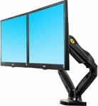 North Bayou F160 Dual Monitor Full Motion Desk Mount with Gas Spring 17" - 27" $77 Shipped @ ScreenMounts Amazon AU