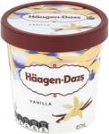 Häagen-Dazs Vanilla Ice Cream 457ml $2.50 (Was $11.50) @ Woolworths